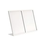 LeeQinersw Porte-Visuel Autoportant | Présentoir Table, Robuste, Présentoir Cadre en Métal, pr Restauran, Restaurateurs, Style C
