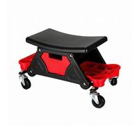 LeeQinersw Siège de Service Automobile roulettes Tabouret d'Atelier Chariot d'Outillage Siège de Mécanicien Rangement Intégré Freins sur roulettes Structure