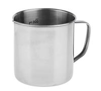 LeeQinersw Tasse à Mesurer pour Eau et Liquides avec Poignée de Cuisine En Acier Inoxydable, 500ml