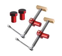 LeeQinersw Workbench Clamp Étau de Banc Serrage Holdfast Presse Étoupe à Insertion Facile pour Table de Travail avec Trous de 19 à 20 Mm et Fixation Fiable Adaptée au Bricolage Atelier Menuiserie