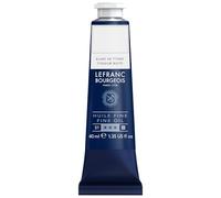 Lefranc & Bourgeois – Peinture à l'huile fine – Blanc de Titane opaque – 40 ml