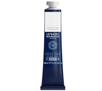 Lefranc Bourgeois 301855 - Peinture à l’Huile Fine, Couleur Résistante à la Lumière et Consistance Uniforme, Idéale pour Toile et Panneaux à Peindre, Blanc de Titane - Tube de 200 ml