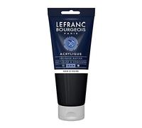 Lefranc & Bourgeois – Peinture acrylique fine – Noir d'Ivoire – Tube 200 ml