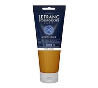 Lefranc & Bourgeois - Peinture acrylique fine - Ocre jaune - Tube 200 ml