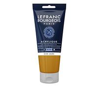 Lefranc & Bourgeois – Peinture acrylique fine – Ocre jaune – Tube 80 ml