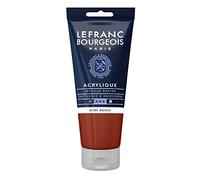 Lefranc & Bourgeois Peinture acrylique fine ocre rouge opaque satin Tube 80 ml