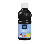 Lefranc Bourgeois - Acrylique liquide brillante Glossy pour enfants- 250ml Noir