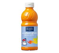 Lefranc Bourgeois - Acrylique liquide brillante Glossy pour enfants- 500ml Jaune Or
