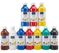 Lefranc Bourgeois - Acrylique Liquide Essentiel pour enfants - Assortiement 10X500 ml