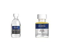 Lefranc Bourgeois Additif Essence Térébenthine Flacon 250ml Additif Médium A Peindre Mat Flacon 75 ml