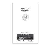 Lefranc Bourgeois, Bloc papier noir, A3 301345