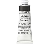 Lefranc Bourgeois Charbonnel Encre Taille Douce 60ml Noir 55981, 301567, Tube 60ml