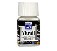 Peinture Vitrail Lefranc Bourgeois 50 Ml 004 , Blanc Couvrant