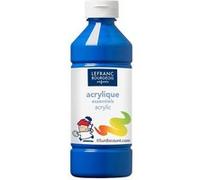 Lefranc Bourgeois Enfants - Peinture - peinture acrylique - bleu primaire - 500 ml Bleu G