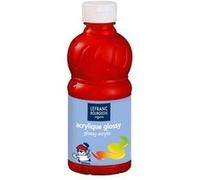 Lefranc Bourgeois Enfants - Peinture - peinture acrylique - rouge primaire - brillant - 250 ml G