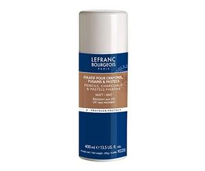 Lefranc Bourgeois Fixatif pour Crayons, Fusains et Pastels, aérosol 400 ml