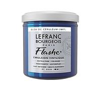 Lefranc Bourgeois Flashe Acrylique Pot 125ml Bleu De Céruléum (Imit.)