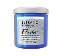Lefranc Bourgeois Flashe Acrylique Pot 125ml Bleu Fluo