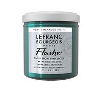 Lefranc Bourgeois Flashe Acrylique Pot 125ml Vert Émeraude (Imit.)