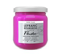 Lefranc Bourgeois Flashe Acrylique Pot 400ml Rose Fluo
