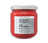 Lefranc Bourgeois Flashe Acrylique Pot 400ml Rouge Vermillon
