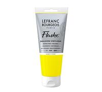 Lefranc Bourgeois Flashe Acrylique Tube 80ml Jaune Citron
