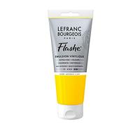 Lefranc Bourgeois Flashe Acrylique Tube 80ml Jaune Japonais Clair