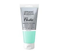 Lefranc Bourgeois Flashe Acrylique Tube 80ml Vert Source