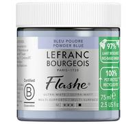 Lefranc Bourgeois Flashe Bio Based Peinture acrylique Pot de 75ml Bleu Poudre Série 2