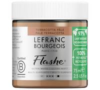 Lefranc Bourgeois Flashe Bio Based Peinture acrylique Pot de 75ml Terracotta Pâle Série 2