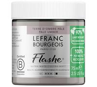 Lefranc Bourgeois Flashe Bio Based Peinture acrylique Pot de 75ml Terre D'Ombre Pâle Série 2