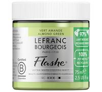 Lefranc Bourgeois Flashe Bio Based Peinture acrylique Pot de 75ml Vert Amande Série 2