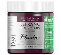 Lefranc Bourgeois Flashe Bio Based Peinture acrylique Pot de 75ml Violet De Bayeux Série 2