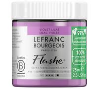 Lefranc Bourgeois Flashe Bio Based Peinture acrylique Pot de 75ml Violet Lilas Série 2