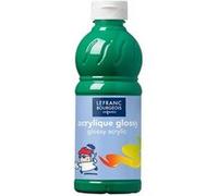 Lefranc Bourgeois GLOSSY - Peinture - peinture acrylique - vert brillant - 500 ml Vert G