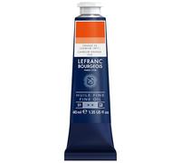 Lefranc Bourgeois Huile Fine Tube 40ml Orange De Cadmium Imitation