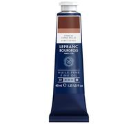 Peinture À L'huile - Fine - Terre De Sienne Brûlée - 481 - Lefranc Bourgeois - 40ml