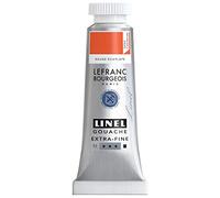 Lefranc Bourgeois Linel Gouache Extra-Fine Tube 14ml Rouge Ecarlate Sans Cadmium Série 3