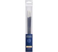 Lefranc Bourgeois Lot De 3 Pinceaux - Ronds Ndegres2 / 6 / 10 - Manche Long