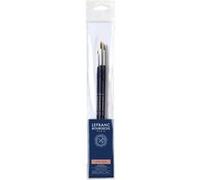 Lefranc Bourgeois Set de 3 Pinceaux Synthétiques ronds (n°2/6/10) Manche long
