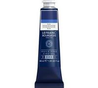 Lefranc Bourgeois - Peinture - peinture à l'huile - bleu phtalocyanine - semi-opaque - fine - 40 ml Bleu G