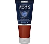 Lefranc & Bourgeois Peinture acrylique Fine opaque satin Ocre rouge tube 200 ml