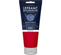 Lefranc Bourgeois - Peinture - peinture acrylique - rouge vif - semi-opaque - satin - fine - 200 ml G