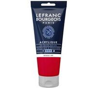 Peinture Acrylique - Rouge Vif - 396 - Fine - Lefranc Bourgeois - Tube 80ml