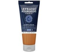 Lefranc Bourgeois - Peinture - peinture acrylique - terre de Sienne naturelle - semi-opaque - satin - fine - 80 ml G