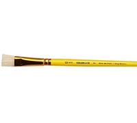 Pinceau brosse en soie de porc, plat, N.12