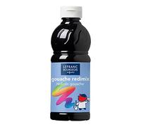 Lefranc Bourgeois Redimix Gouache Liquide 500ml Noir