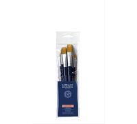 Lefranc Bourgeois Set de 6 Pinceaux Synthétiques Manche court