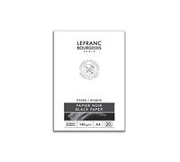 LEFRANC BOURGEOIS STUDIO BLOC PAPIER NOIR A4