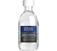 Lefranc & Bourgeois térébenthine purifiée pour peinture à l'huile pour encres à l'huile bouteille, transparent, 6,5 x 6,5 x 16,3 cm Transparent G